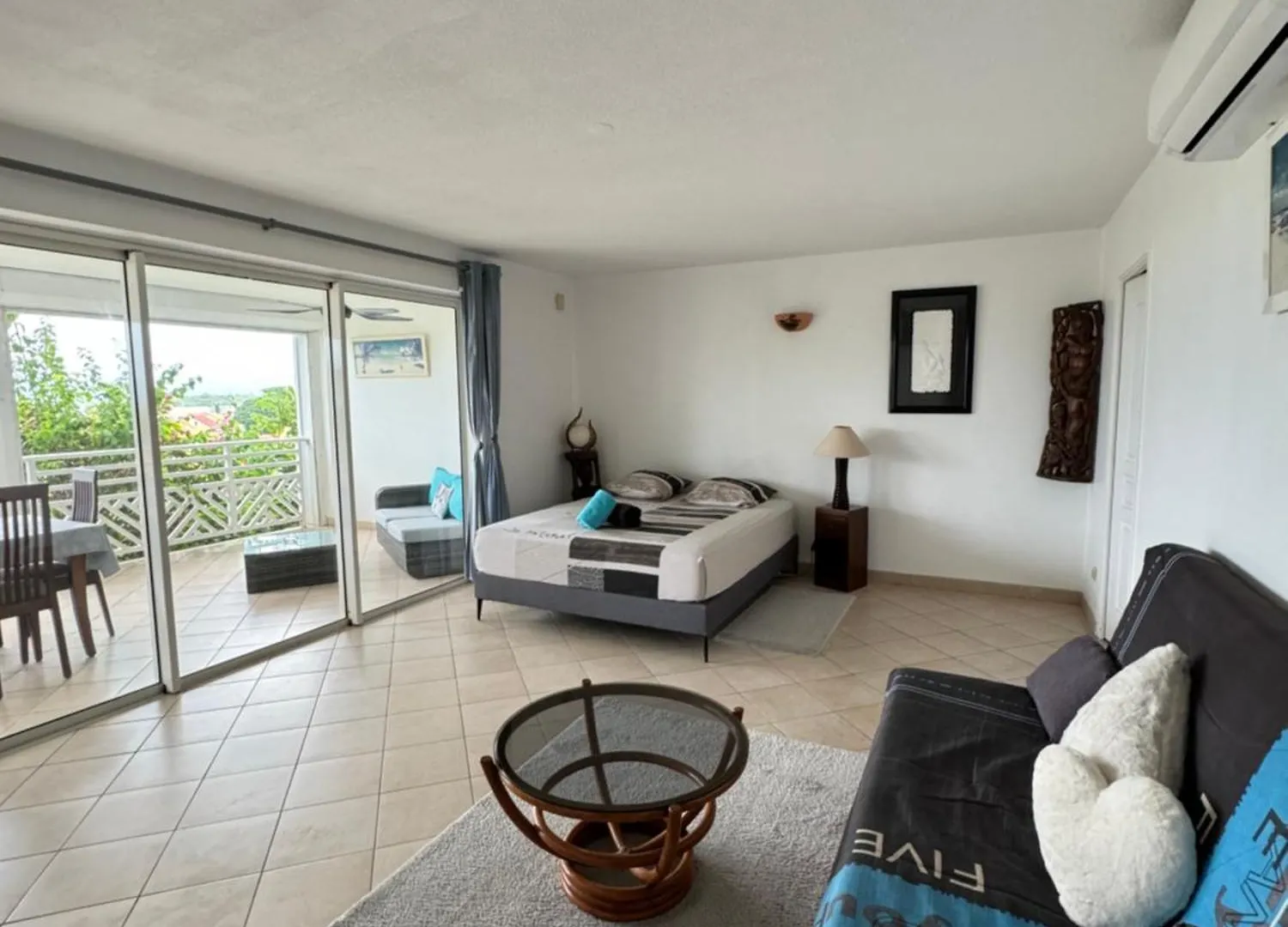 Charmant Studio Vue Mer Imprenable, Proche Plage Le Gosier  0*, Le Gosier (Grande-Terre)