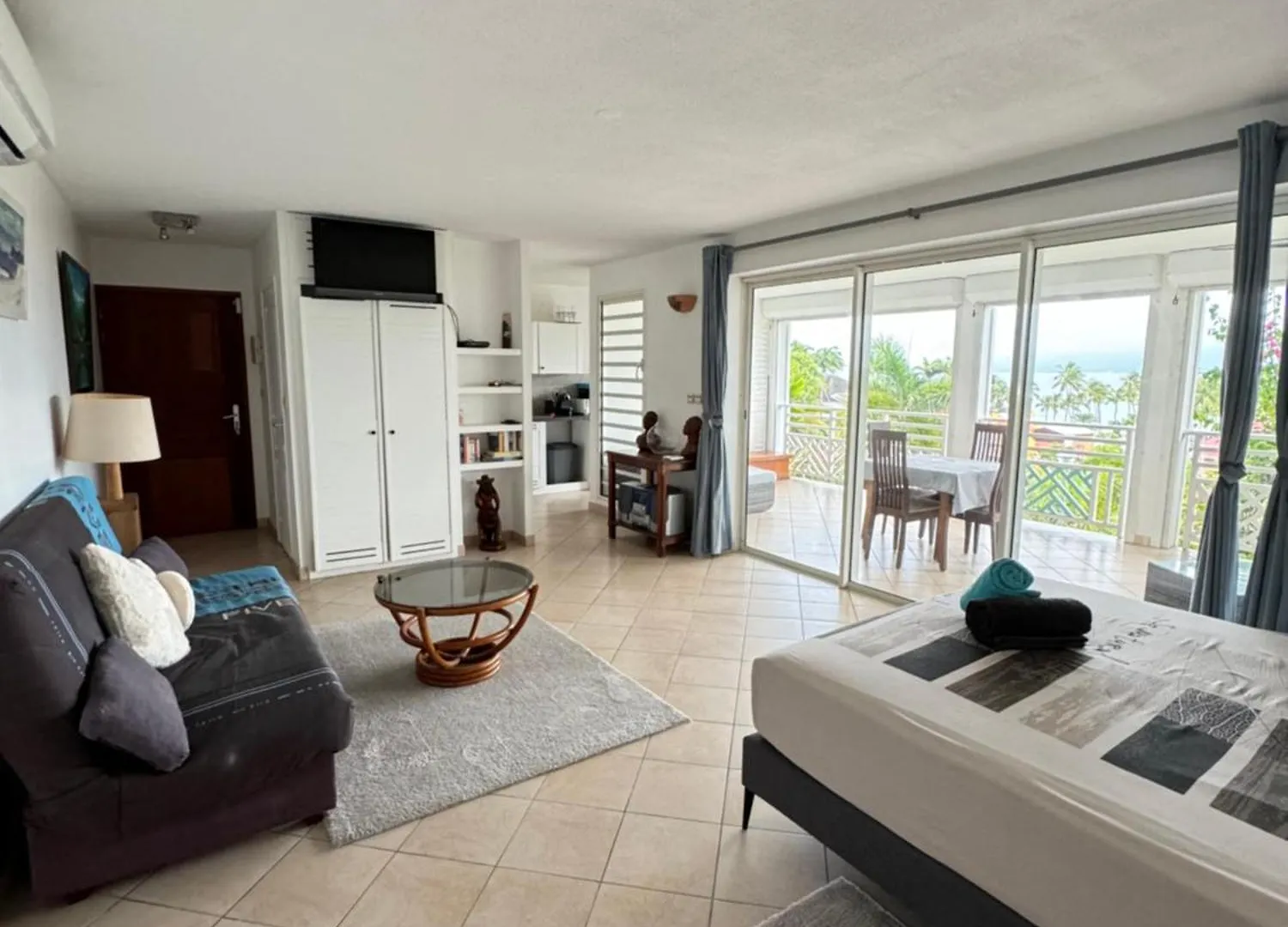 Charmant Studio Vue Mer Imprenable, Proche Plage Le Gosier